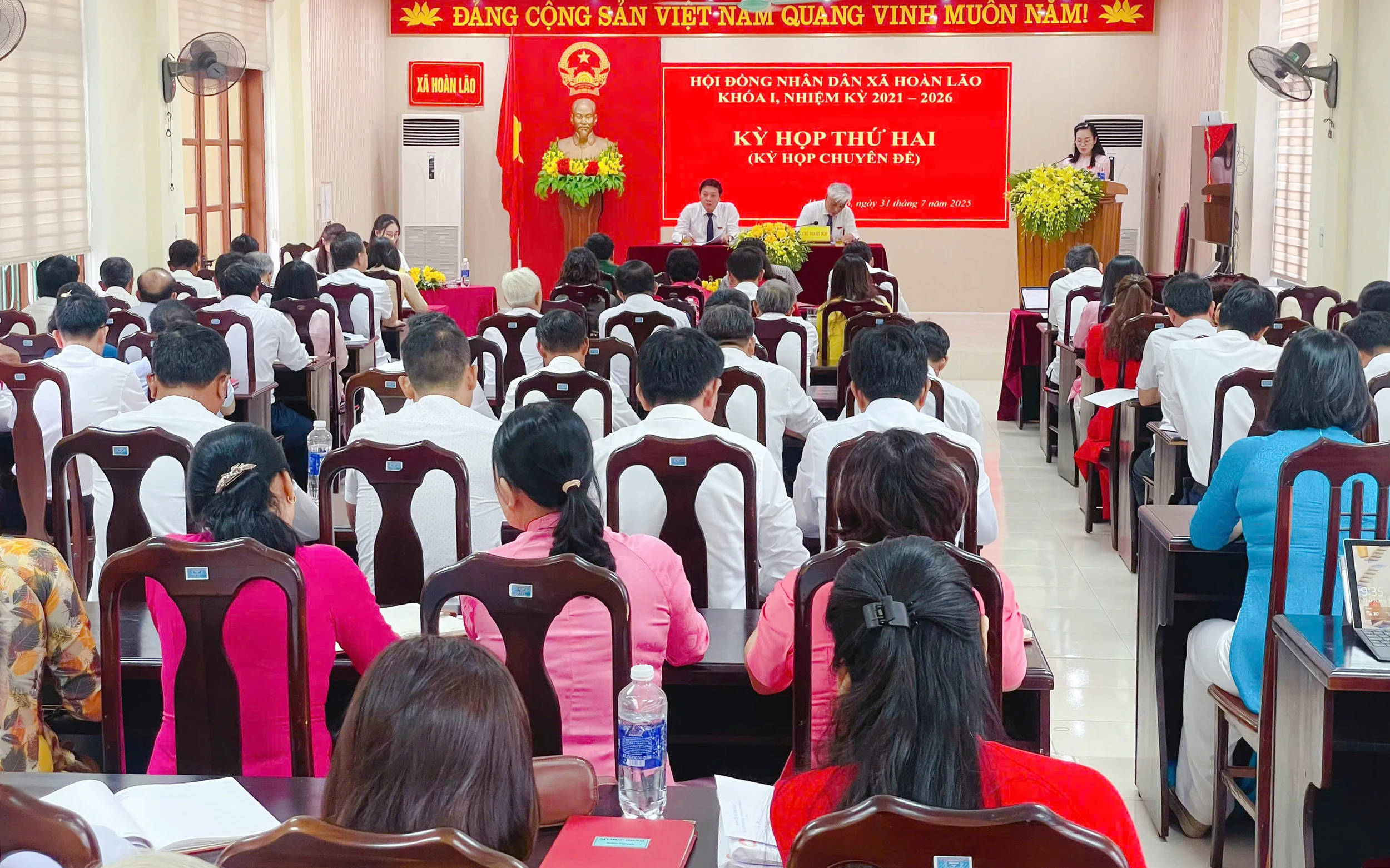 Quang cảnh kỳ họp - Ảnh: L.M