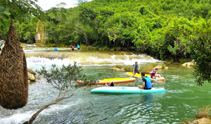 Trên những dòng suối đẹp ở Quảng Trị