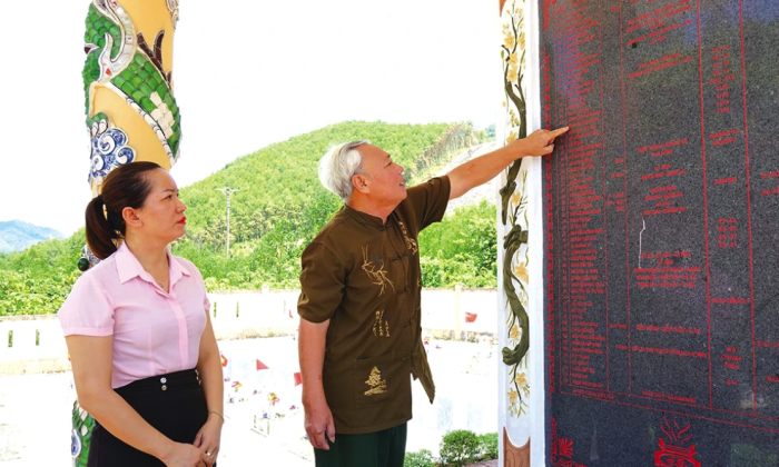 Giữ lửa tri ân ở Chiến khu Ba Lòng