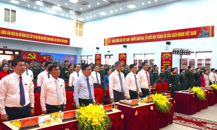 Đại hội đại biểu Đảng bộ Quân sự tỉnh Quảng Trị lần thứ I