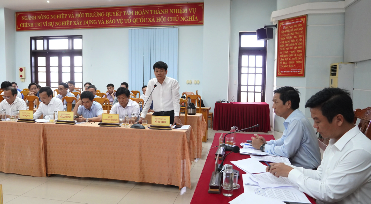 Đại biểu phát biểu ý kiến - Ảnh: HT