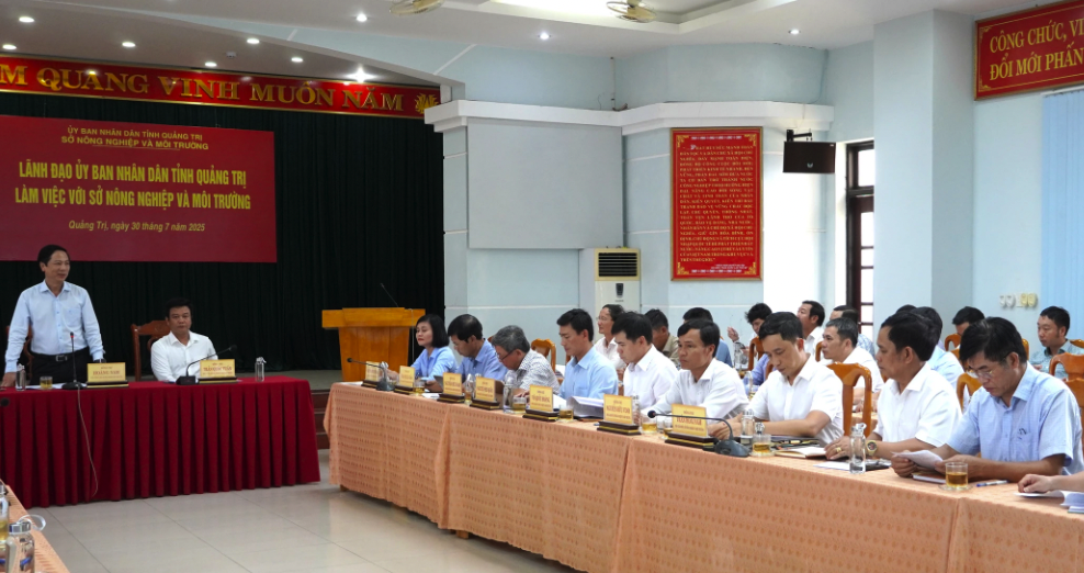 Các đại biểu tham dự buổi làm việc - Ảnh: HT
