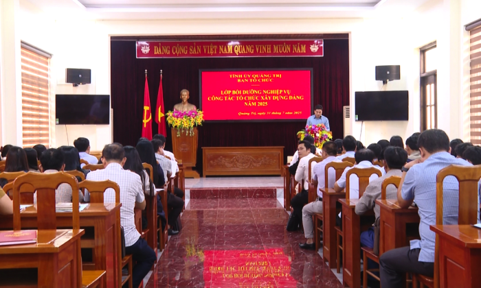 Bồi dưỡng nghiệp vụ công tác tổ chức xây dựng Đảng năm 2025