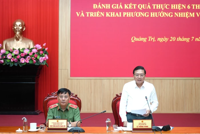 Tiếp tục xây dựng lực lượng Công an tỉnh trong sạch, vững mạnh, chính quy, tinh nhuệ, hiện đại