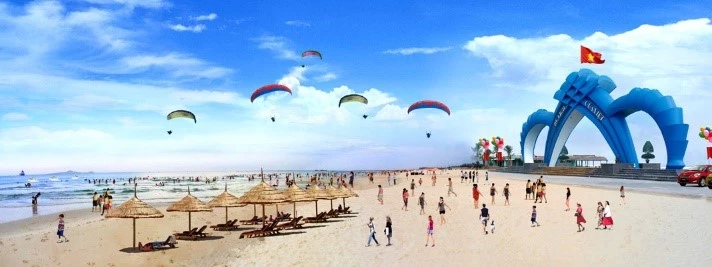 Biển Cửa Việt - Ảnh: C.TV