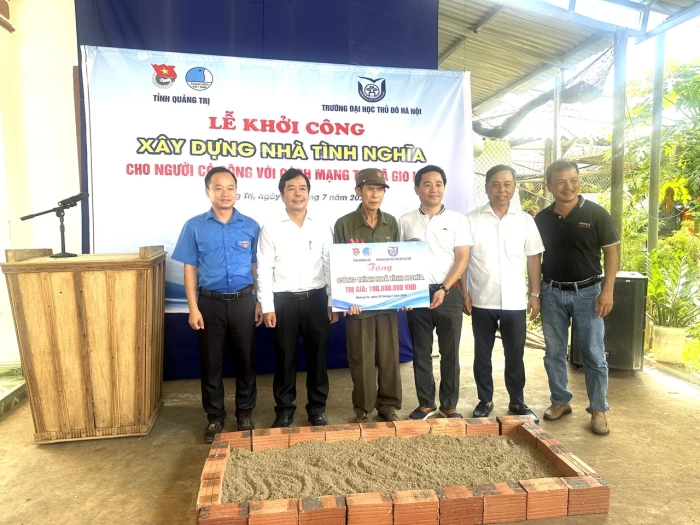 Khởi công xây dựng Nhà tình nghĩa cho gia đình chính sách