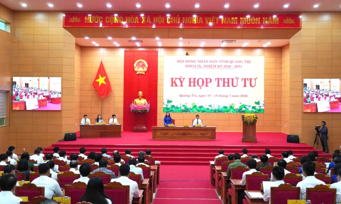 Khai mạc kỳ họp thứ 4, HĐND tỉnh Quảng Trị khóa IX
