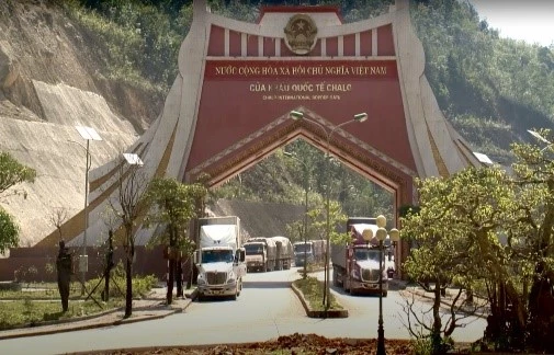 Cửa khẩu Quốc tế Cha Lo - Ảnh: CTV