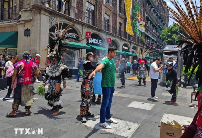 World Cup 2026: Nghi lễ cổ truyền Mexico tạo sức hút bên thềm Fan Fest
