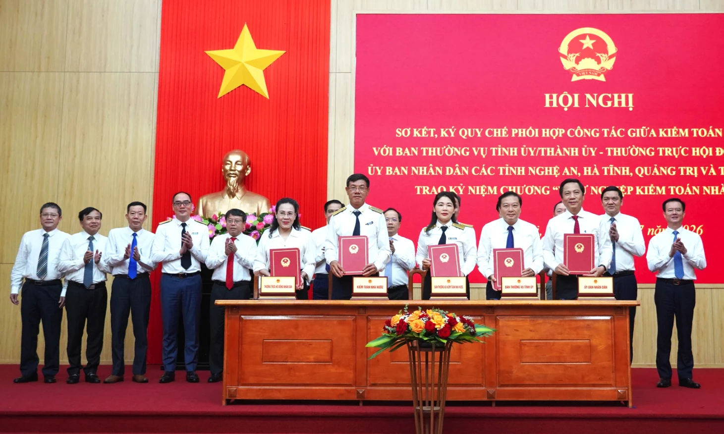Ký kết quy chế phối hợp công tác kiểm toán nhà nước