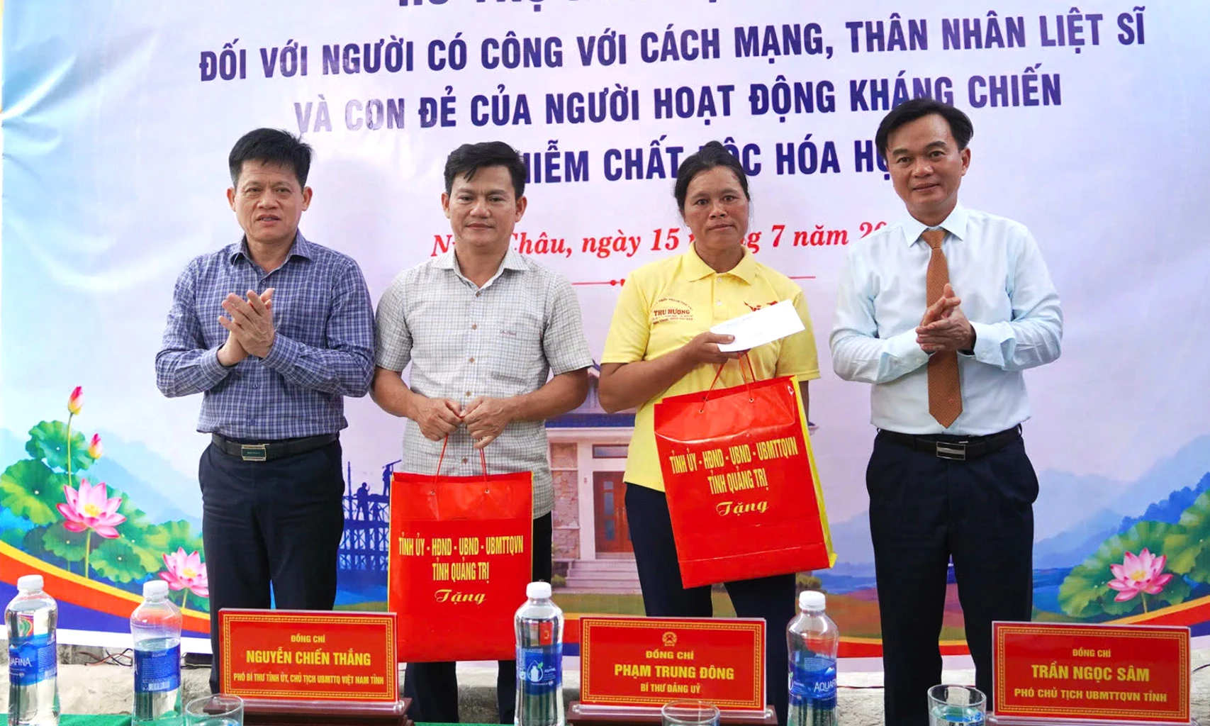 Khởi công xây dựng nhà ở cho gia đình chính sách