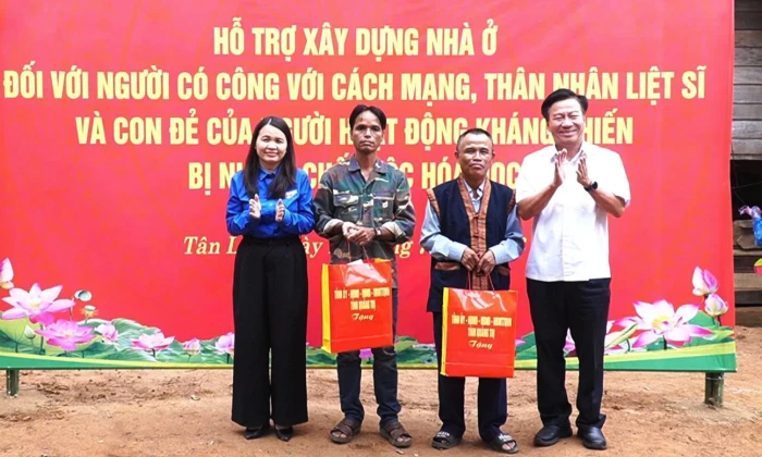 Các địa phương khởi công xây dựng nhà ở cho gia đình có công với cách mạng