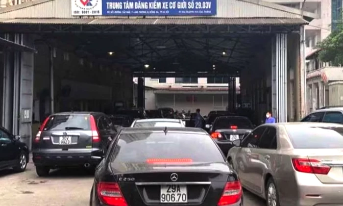 Dừng đặt lịch đăng kiểm qua ứng dụng trực tuyến