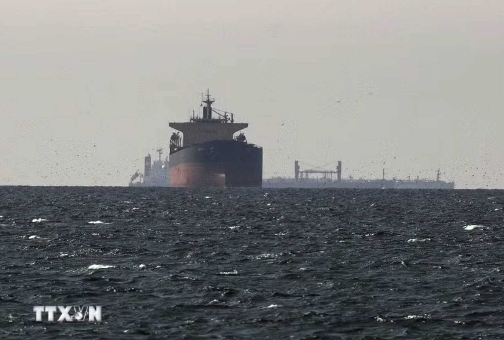 Quang cảnh eo biển Hormuz. (Ảnh: THX/TTXVN phát)