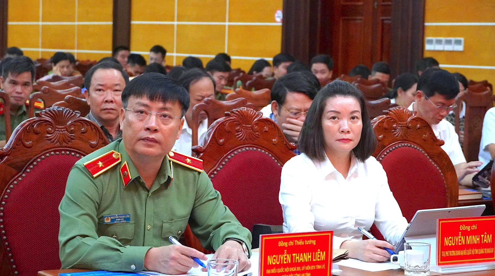 Các đại biểu tham gia hội thảo - Ảnh: Q.N.