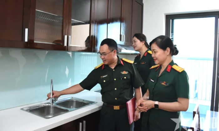 Mở rộng cơ hội an cư cho gia đình quân nhân