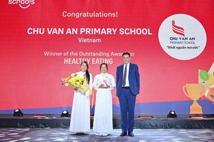 Trường tiểu học Chu Văn An giành giải cao tại Chương trình AIA Healthiest Schools 2026