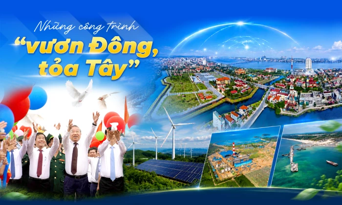 Những công trình 'vươn Đông, tỏa Tây'
