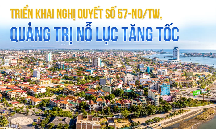 Triển khai Nghị quyết số 57-NQ/TW, Quảng Trị nỗ lực tăng tốc