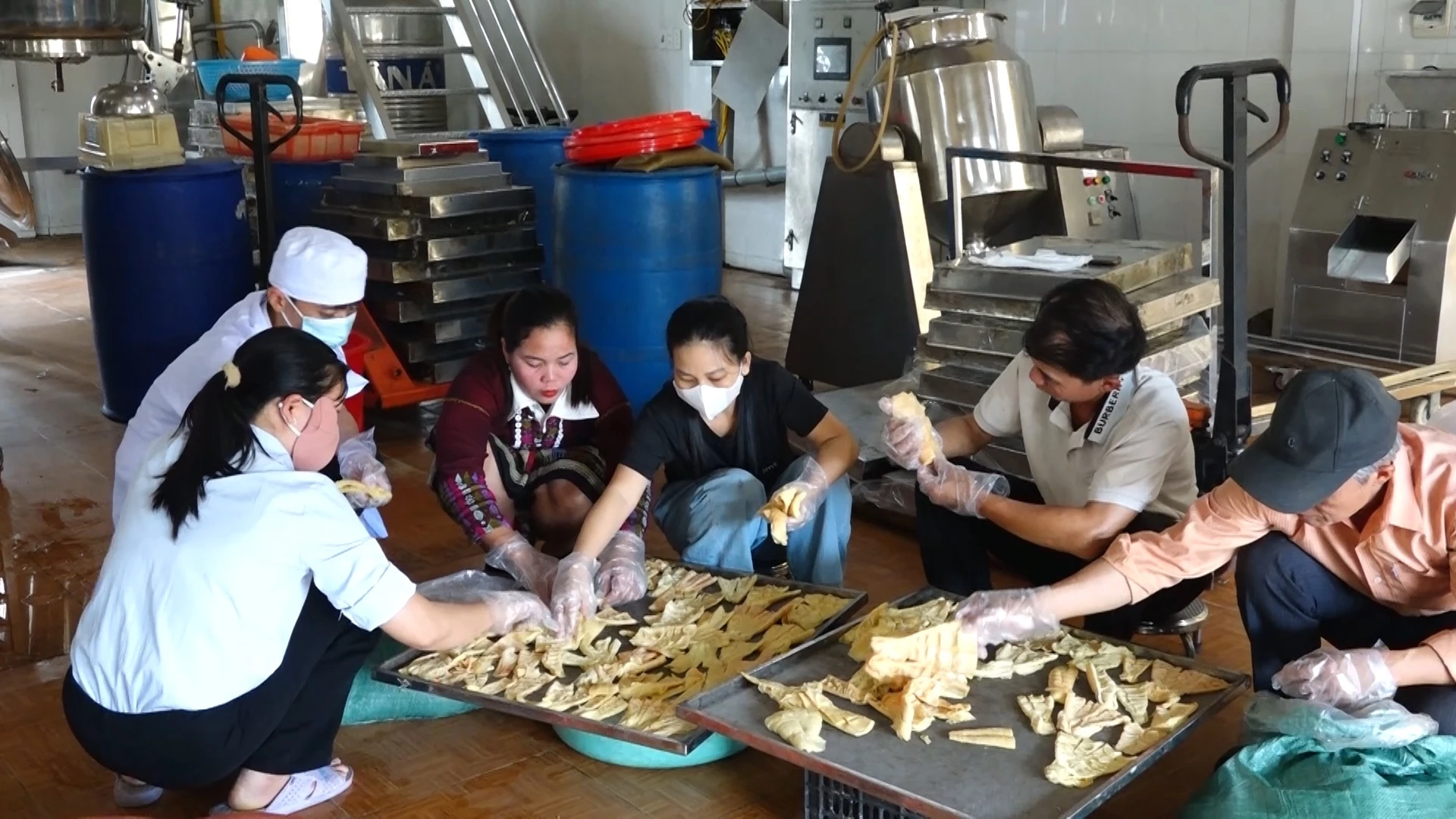 Chế biến đảm bảo chất lượng góp phần nâng cao giá trị măng rừng. MH