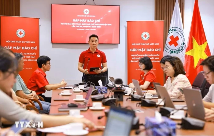 Đại hội Hội Chữ thập Đỏ Việt Nam lần thứ XII sẽ diễn ra từ ngày 27-28/7