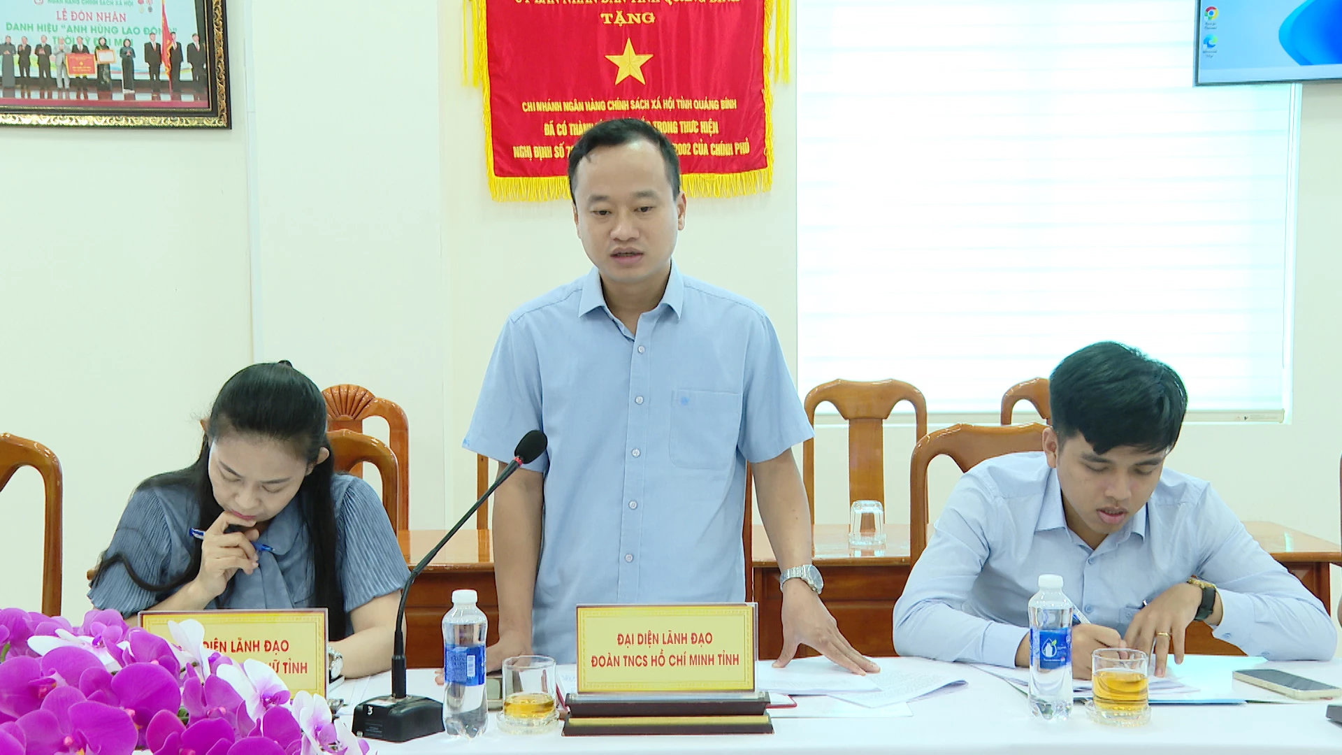 Đại biểu phát biểu ý kiến tại hội nghị - Ảnh: Thùy Trang