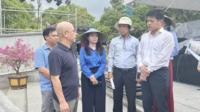 Kiểm tra công tác chuẩn bị tổ chức cầu truyền hình 'Đi tìm đồng đội-Sao sáng dẫn đường'