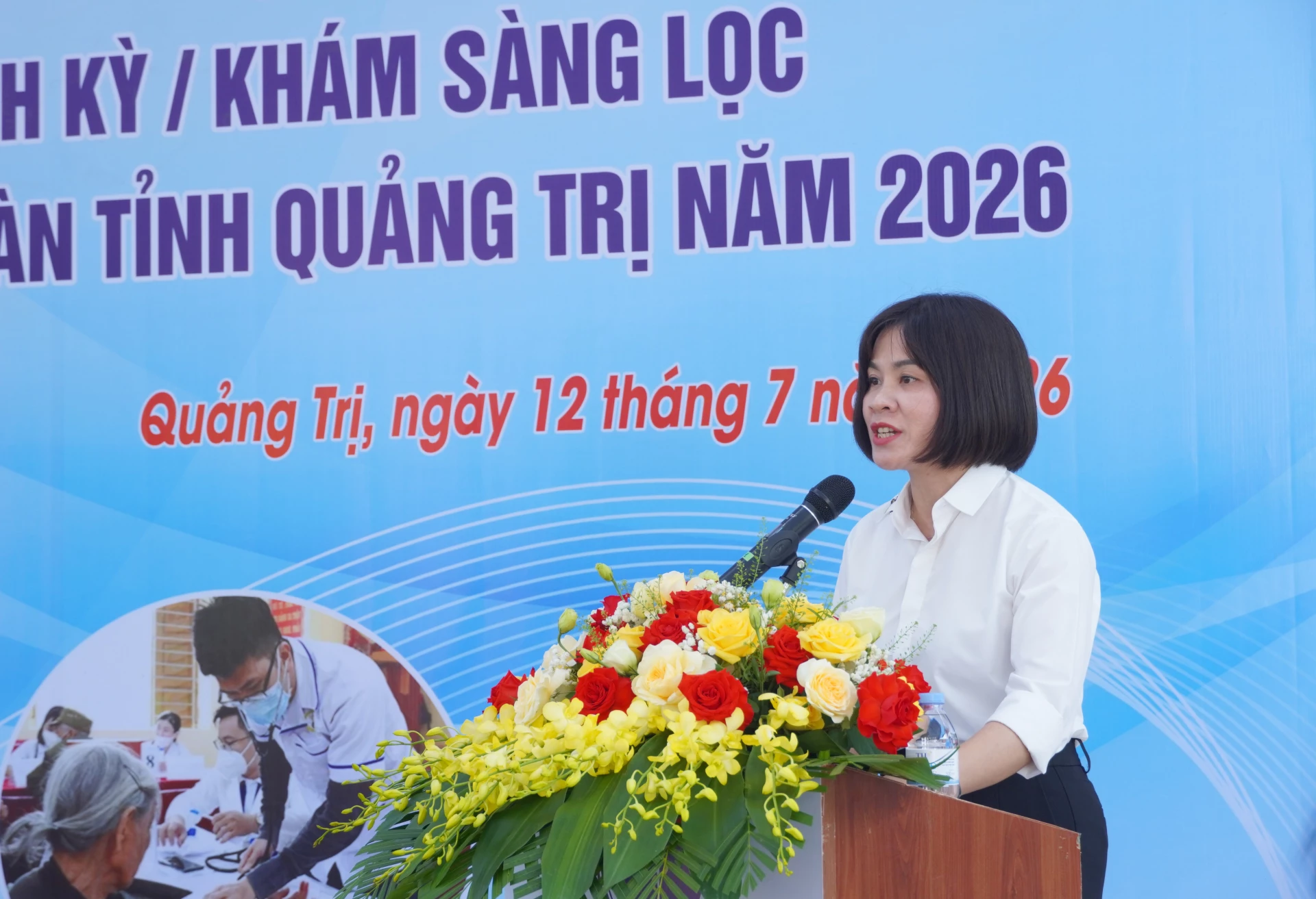 Lãnh đạo Sở Y tế phát động Chương trình khám sức khỏe định kỳ, khám sàng lọc cho người dân trên địa bàn tỉnh Quảng Trị năm 2026