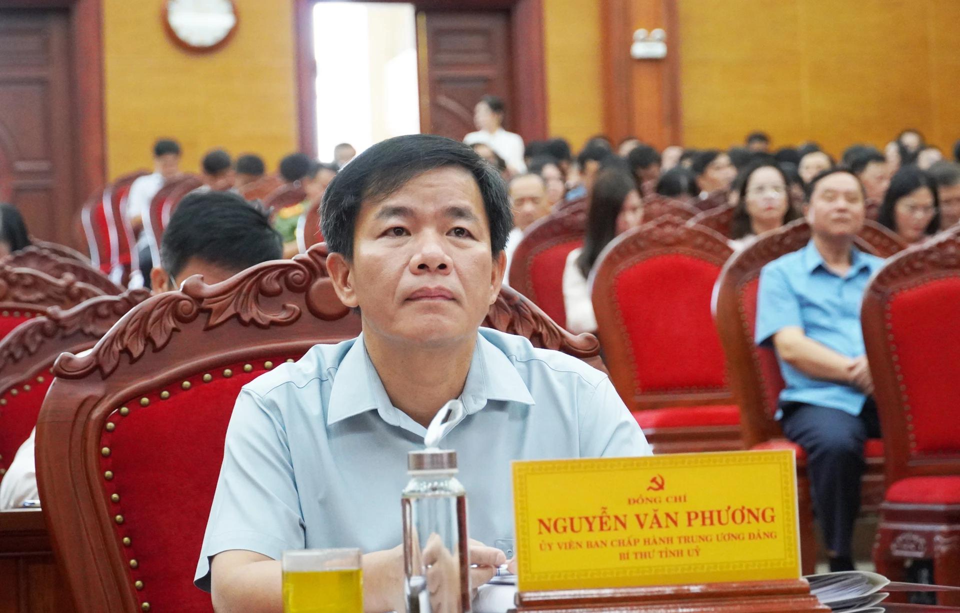 đồng chí: Nguyễn Văn Phương, Ủy viên Trung ương Đảng, Bí thư Tỉnh ủy