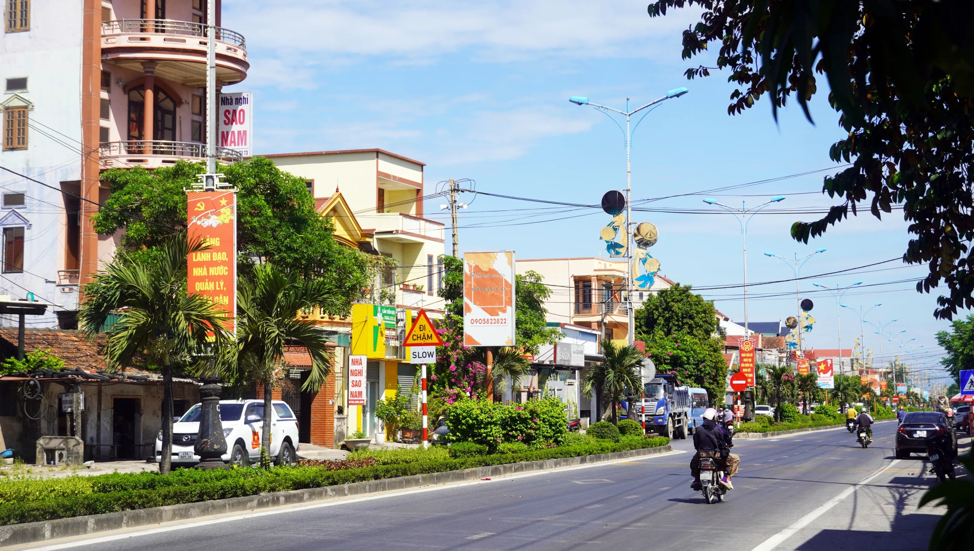 Phường Bắc Gianh đang nỗ lực trở thành đô thị phát triển, văn minh - Ảnh: N.M