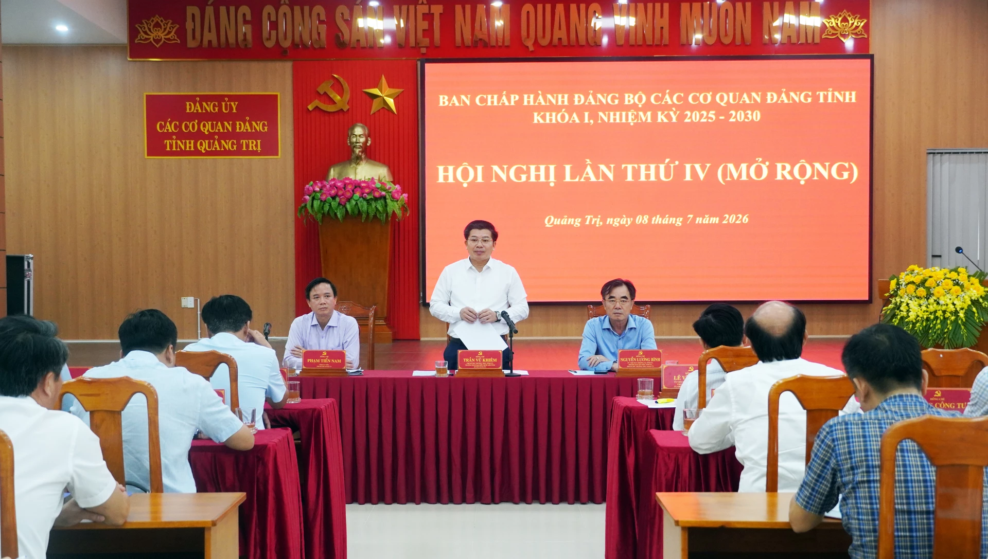 Ban Chấp hành Đảng bộ các cơ quan Đảng tỉnh triển khai nhiệm vụ 6 tháng cuối năm 2026