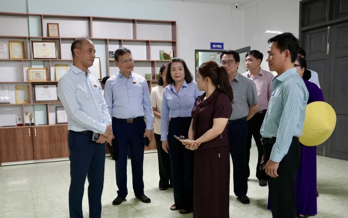 Đoàn công tác Ủy ban Khoa học, Công nghệ và Môi trường của Quốc hội khảo sát về an toàn thực phẩm