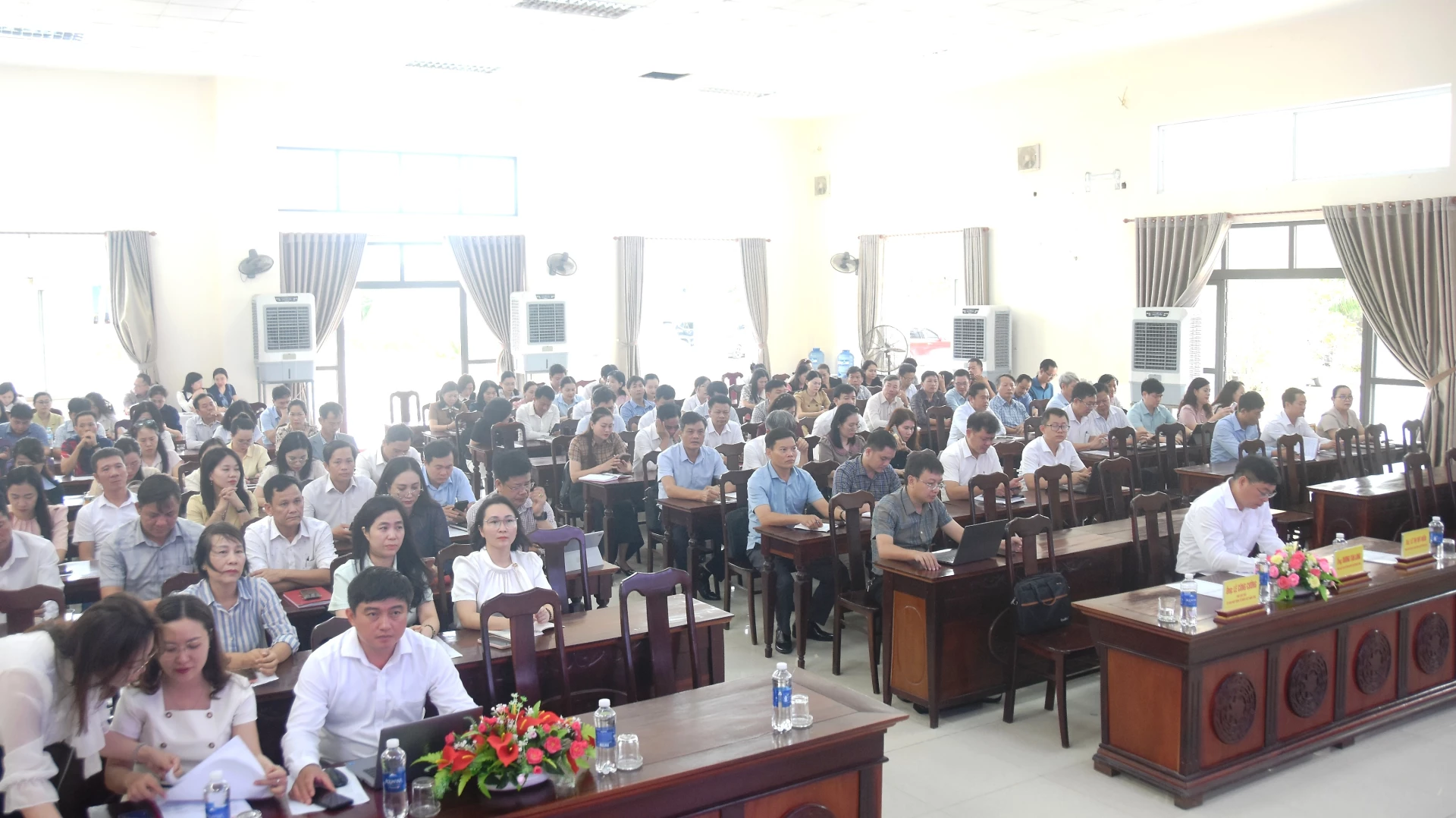 Có 122 học viên tham gia tập huấn - Ảnh: Đ.V
