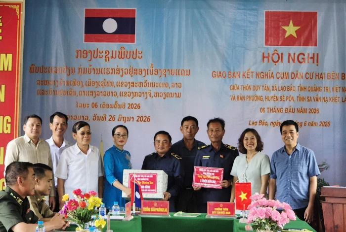 Thắt chặt tình hữu nghị