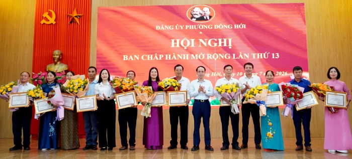 Đồng Hới phấn đấu hoàn thành vượt mức các chỉ tiêu năm 2026