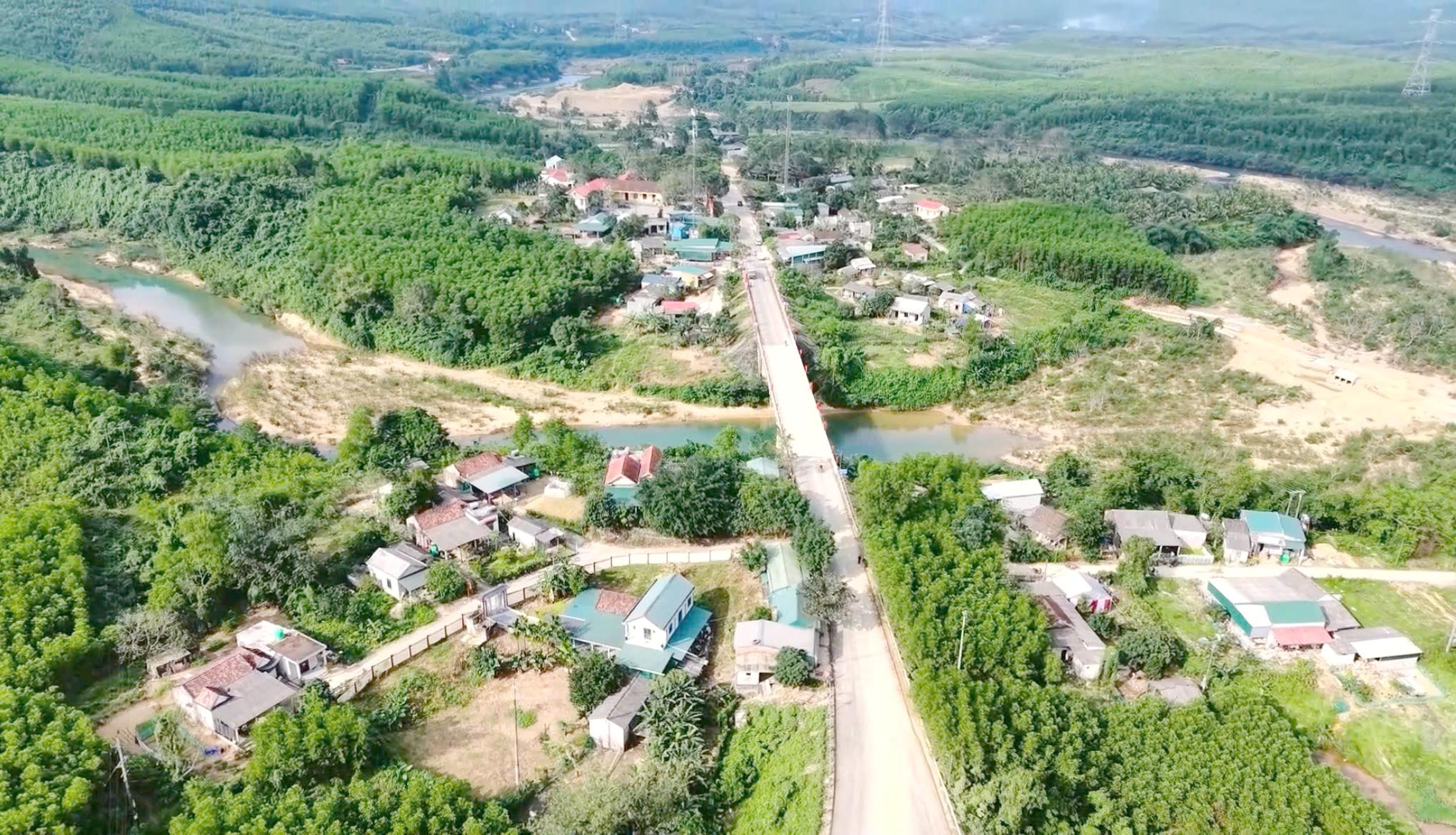 Một góc xã Kim Ngân hôm nay - Ảnh: V.M