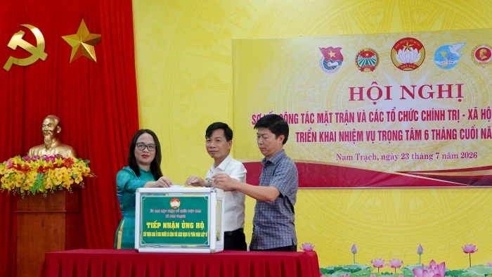 Nam Trạch: Vận động đóng góp hỗ trợ nhà ở cho người có công và thân nhân liệt sĩ