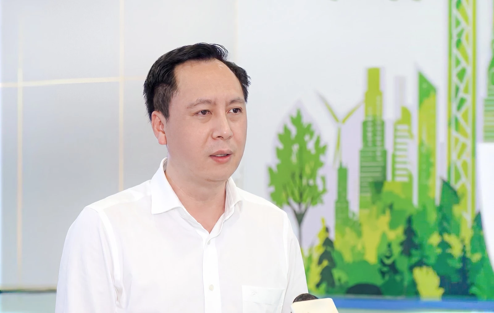 Ông Phạm Trung Kiên - Tổng giám đốc các dự án điện gió AMACCAO tại Quảng Trị - Ảnh: AMACCAO