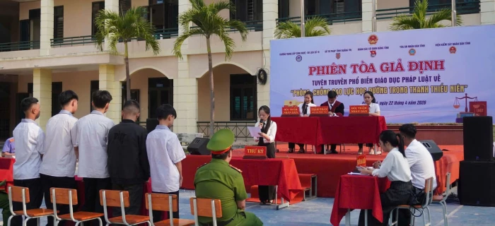 Hiệu quả từ những phiên tòa giả định