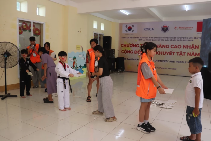 Nâng cao nhận thức cộng đồng về khuyết tật