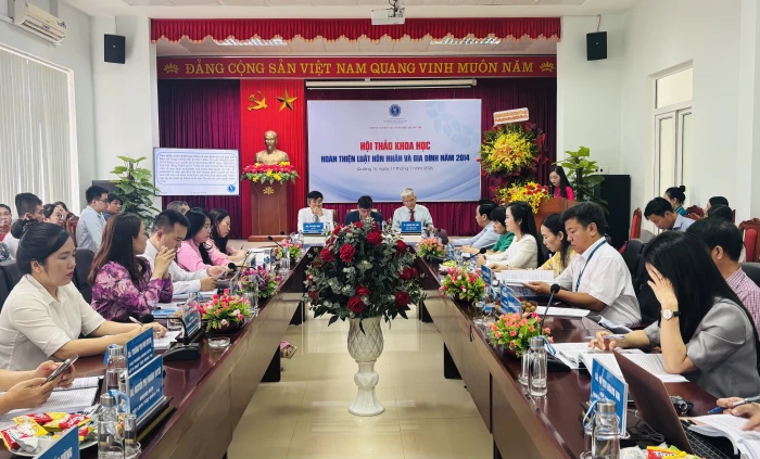 Hội thảo khoa học về hoàn thiện Luật Hôn nhân và Gia đình năm 2014