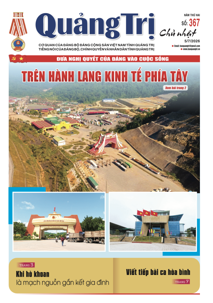 Báo Quảng Trị số 367 - Ngày 5/7/2026