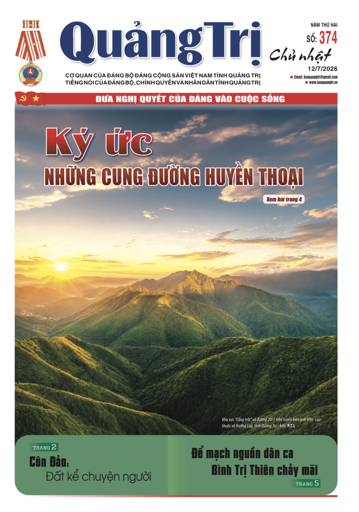 Báo Quảng Trị số 374 - Ngày 12/7/2026