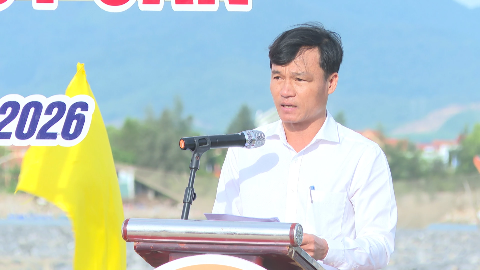 Lãnh đạo Sở Nông nghiệp và Môi trường kêu gọi các đơn vị, địa phương và cộng đồng ngư dân nâng cao ý thức khai thác thủy sản có trách nhiệm, gắn với phát triển bền vững nguồn lợi thủy sản - Ảnh: T.L