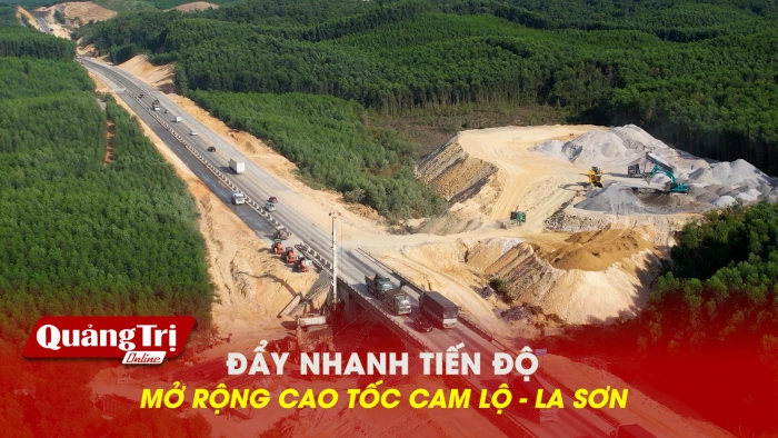 Đẩy nhanh tiến độ mở rộng cao tốc Cam Lộ-La Sơn