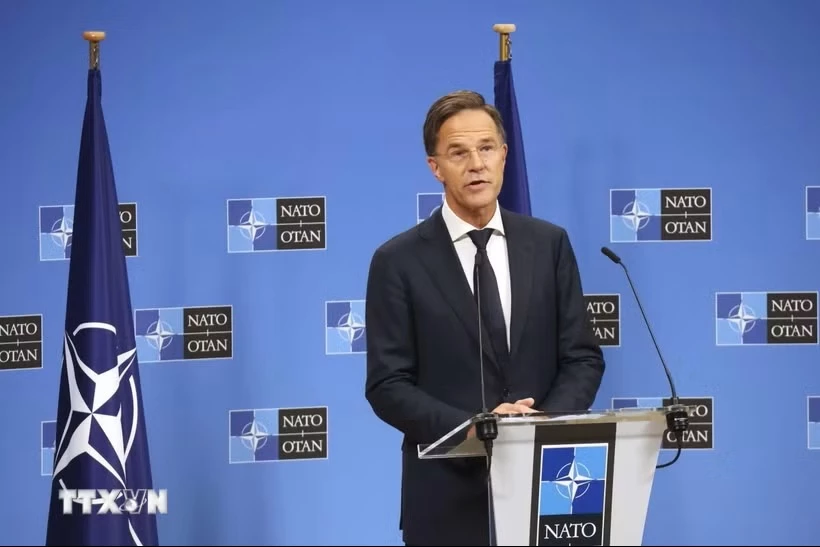 Tổng Thư ký NATO Mark Rutte. (Ảnh: Kyodo/TTXVN)