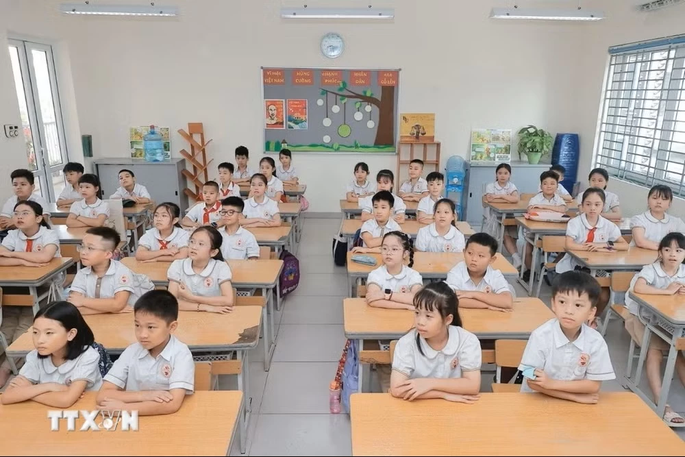 Lấy người học làm trung tâm, bảo đảm quyền học tập và cơ hội tiếp cận giáo dục. (Ảnh minh họa: Minh Quyết/TTXVN)