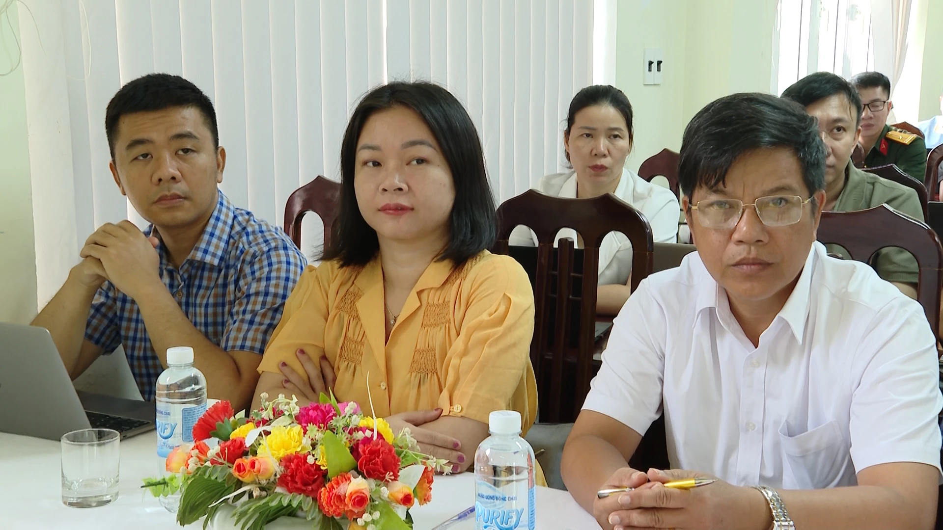Các học viên tham gia lớp bồi dưỡng - Ảnh: LT