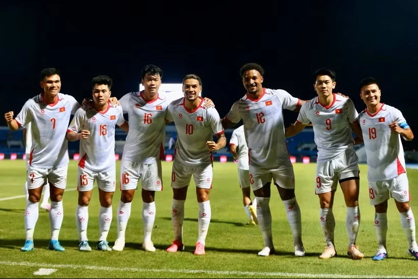 Đội tuyển Việt Nam có chiến thắng tưng bừng ngày ra quân ASEAN Cup 2026. (Nguồn: VFF)