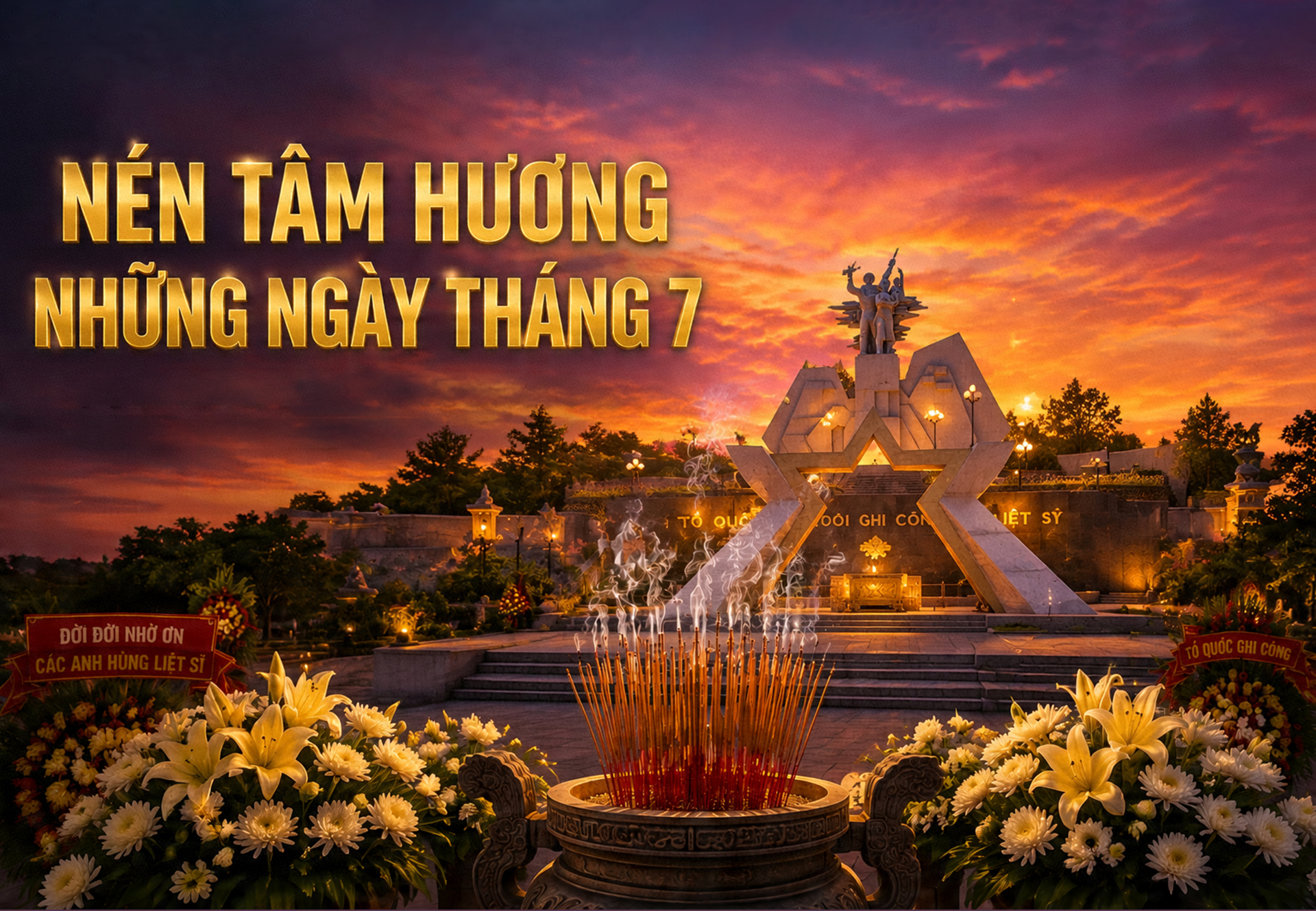 Nén tâm hương những ngày tháng 7